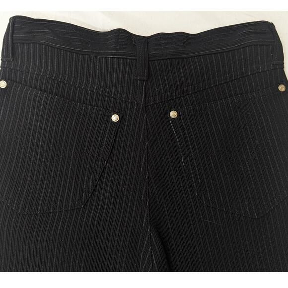 Vintage VERSACE Jeans Couture High-Waisted Pinstripe Pants 70s/80s - Picture 5 of 10